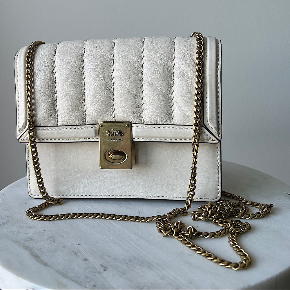 Coach cross body bag with hip belt